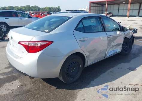 2017 Toyota Corolla Le z USA, uszkodzony, nr VIN 2T1BURHE1HC883562